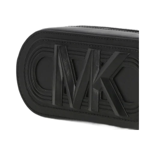 Mk Logo Zipped Clutch Bag