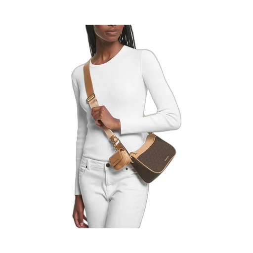 Jet Set Logo-Lettering Crossbody Bag