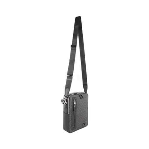 Hudson Monogram-Print Crossbody Bag