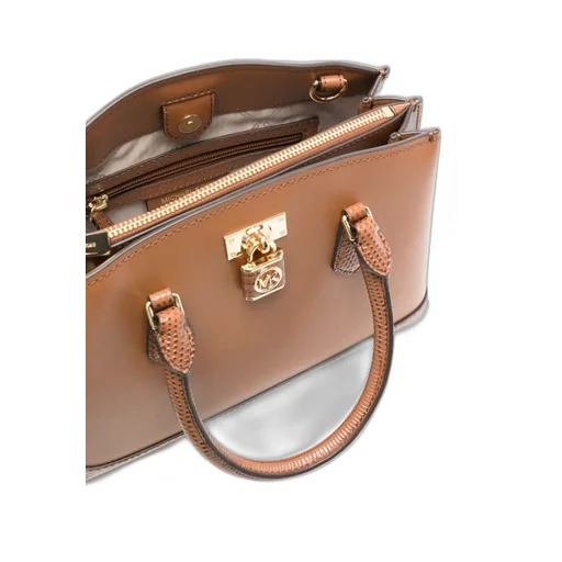 Ruby Small Leather Tote Bag