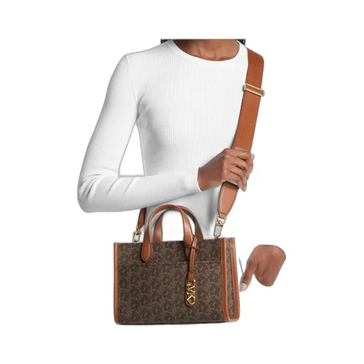 Gigi Small Empire Signature Logo Tote Bag