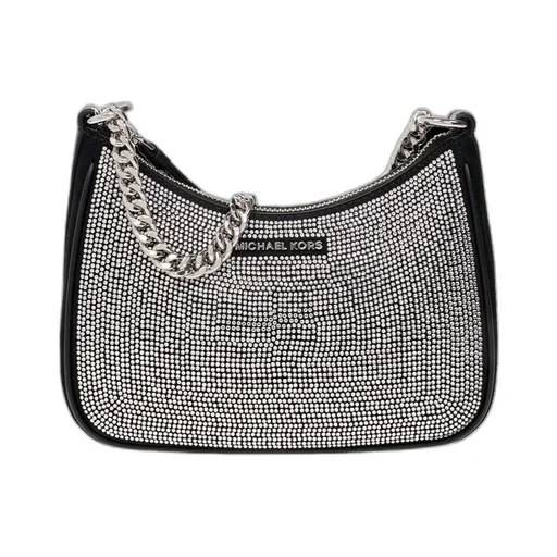 Embellished Chain Linked Shoulder Bag