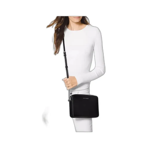 Jet Set Large Saffiano Leather Crossbody Bag