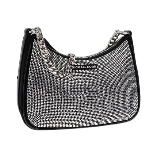 Embellished Chain Linked Shoulder Bag