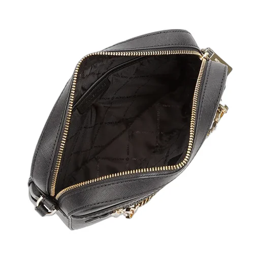 Logo Embossed Shoulder Bag