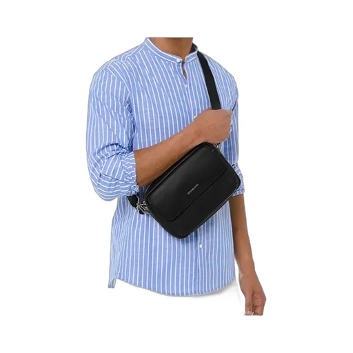 Hudson Logo Plaque Crossbody Bag