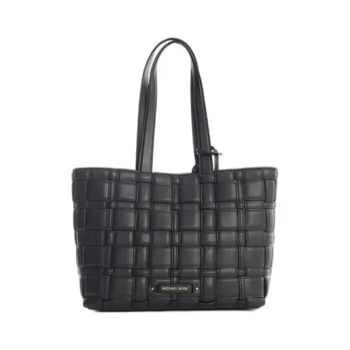 Ivy Woven Leather Tote Bag