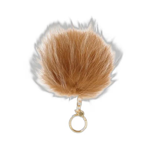 Fluffy Ball Key Chain