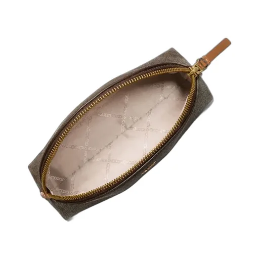 Monogram-Print Travel Pouch