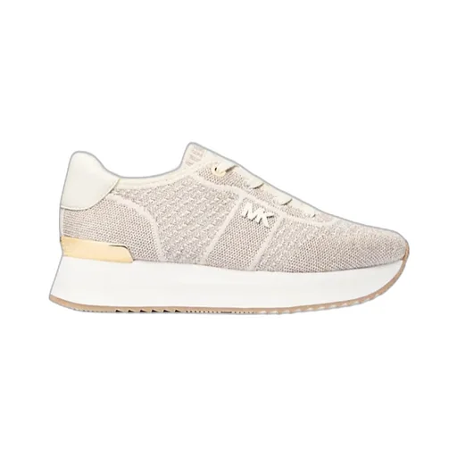 Monique Metallic Knit Sneakers
