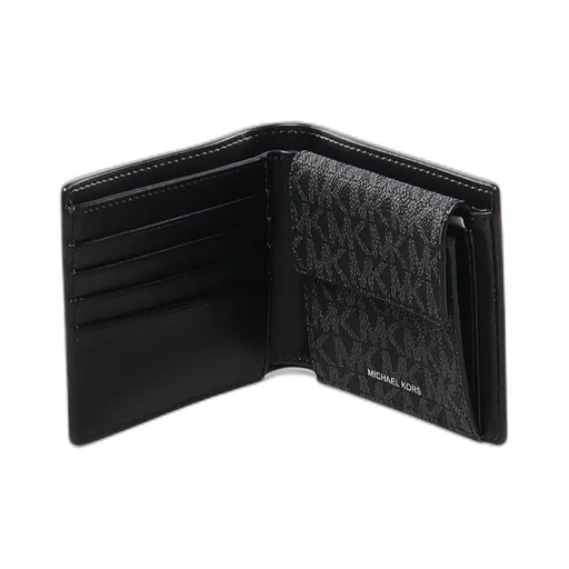 Logo Lettering Bi-Fold Wallet