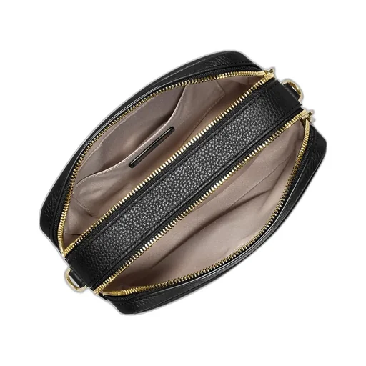 Bryant Medium Pebbled Camera Crossbody Bag