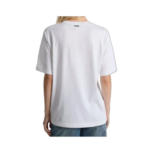 Logo Embossed Crewneck T-Shirt