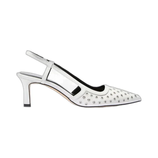 Alora Grommeted Slingback Pumps