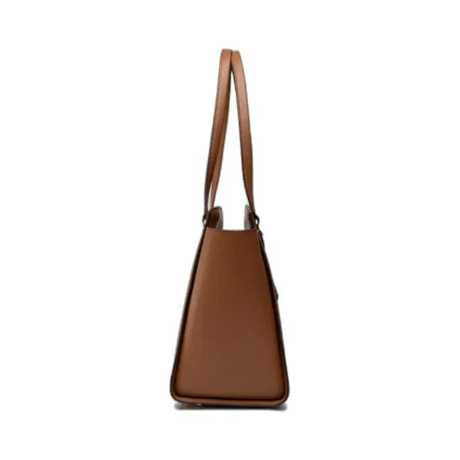 Large Logo Embossed Handbag