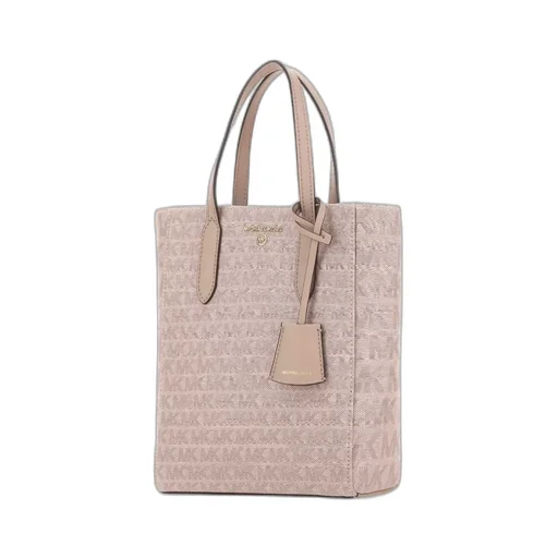 Monogram Patterned Top Handle Bag