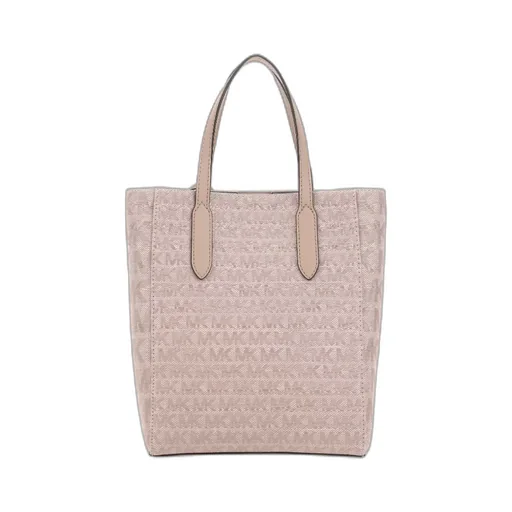 Monogram Patterned Top Handle Bag