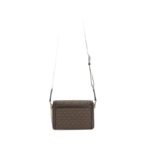 Logo-Print Canvas Shoulder Bag