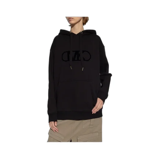 Logo Detailed Drawstring Hoodie