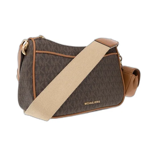 Monogram-Pattern Crossbody Bag