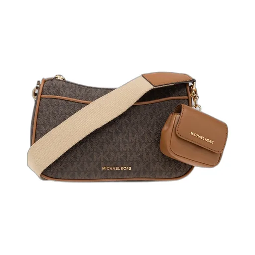 Monogram-Pattern Crossbody Bag