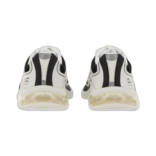 Mesh Panelled Lace-Up Sneakers
