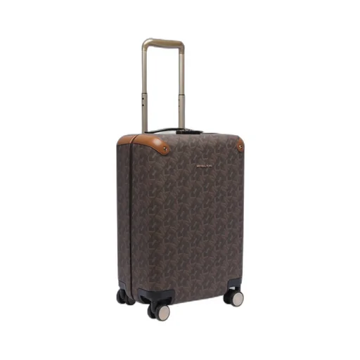 Monogram Print Suitcase