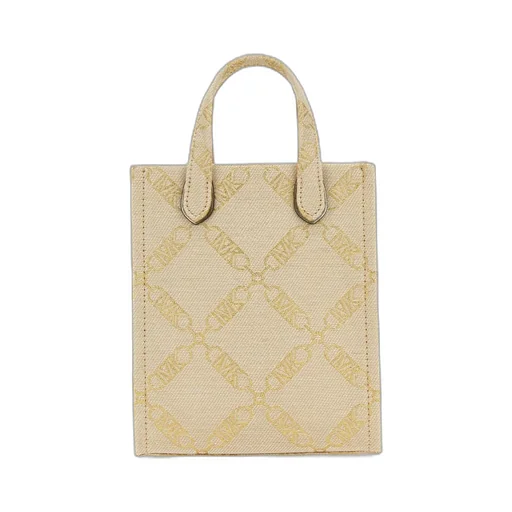 Logo-Print Canvas Tote Bag