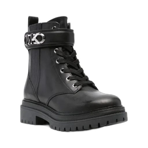 Parker Logo Plaque Ankle Boots