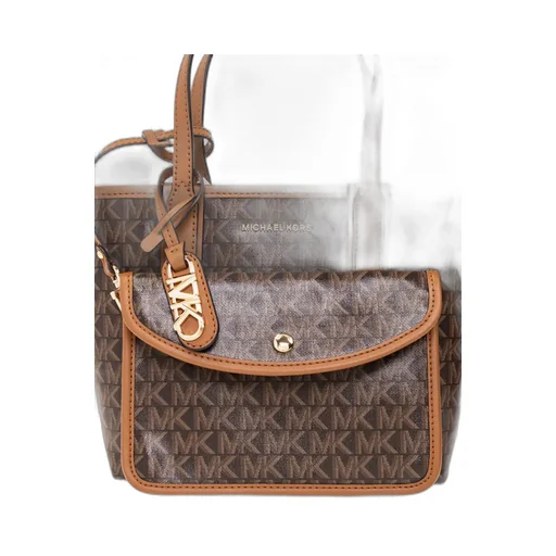 Small Logo-Print Canvas Tote Bag