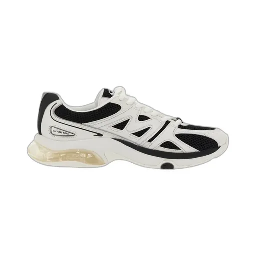Mesh Panelled Lace-Up Sneakers