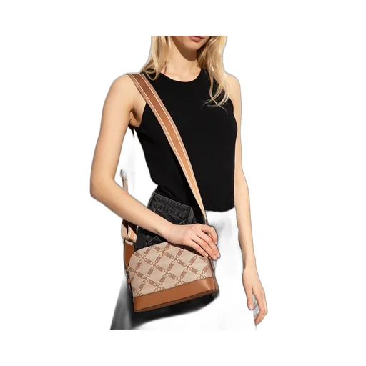 Logo-Embossed Crossbody Bag