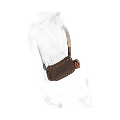 Monogram-Pattern Crossbody Bag