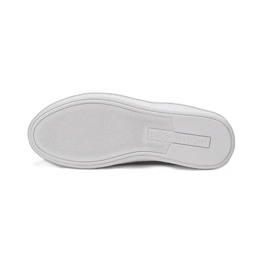 Logo-Charm Leather Sneakers