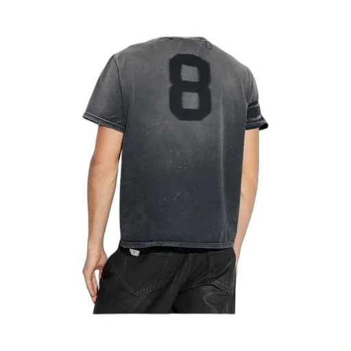 Distressed-Finish T-Shirt