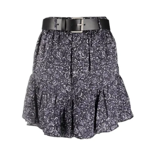 Belted-Waist Skirt