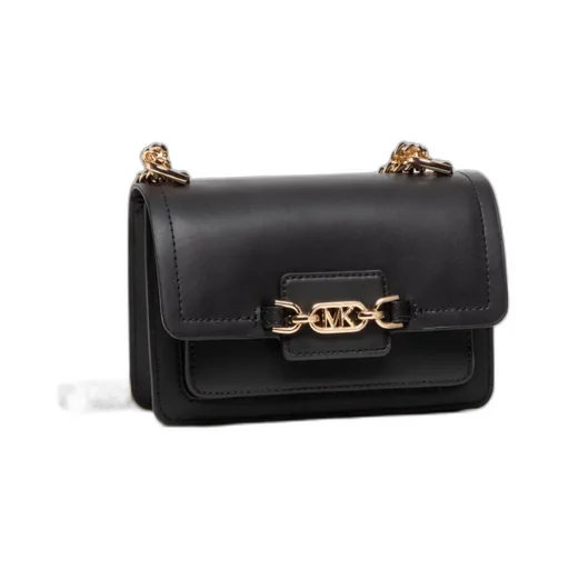 Heather Super-Small Leather Shoulder Bag