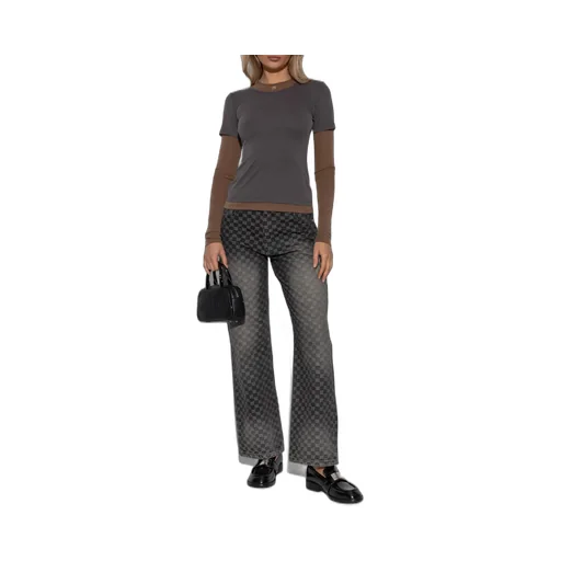 Double-Layer Color-Block T-Shirt
