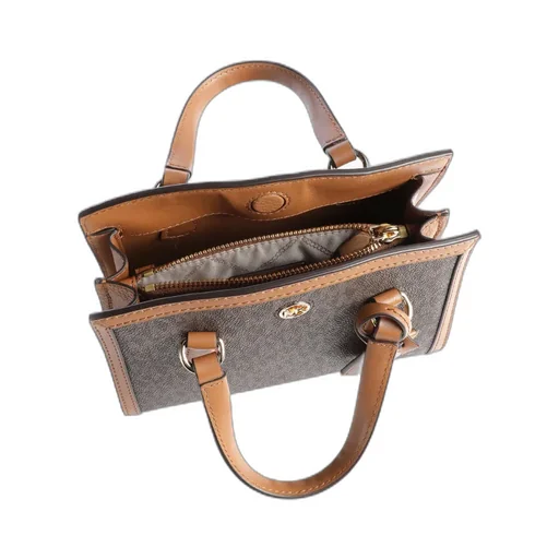 Logo Plaque Chain-Linked Tote Bag