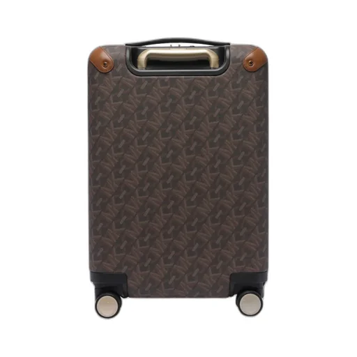 Monogram Print Suitcase