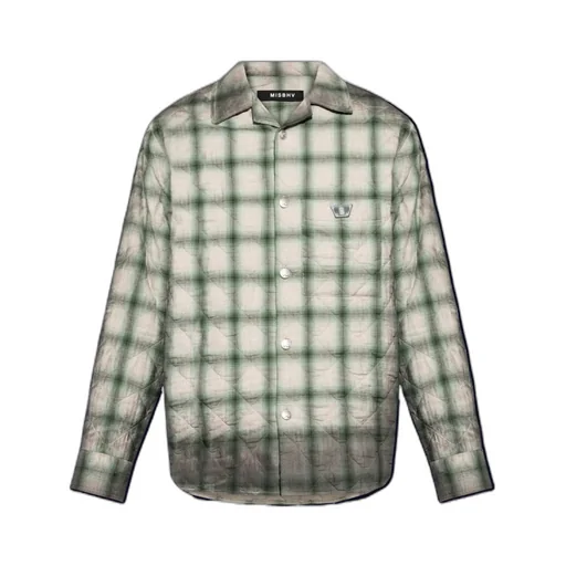 Quilted Plaid Shirt