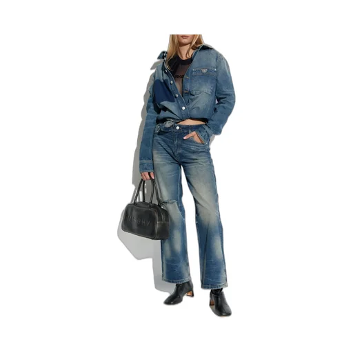 Frayed-Knee Jeans