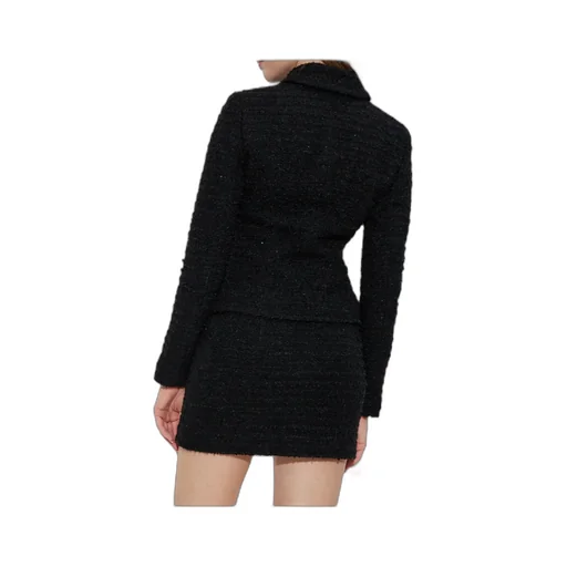 Single-Breasted Tweed Jacket