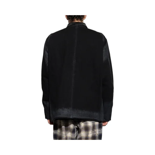 Embossed Patch Denim Jacket