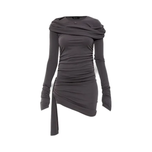 Draped Ruched Dress
