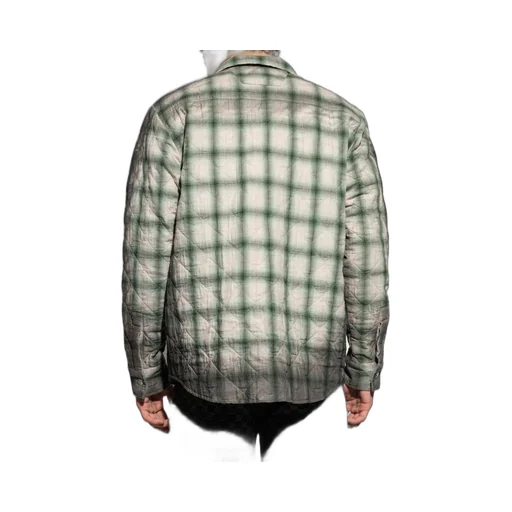 Quilted Plaid Shirt