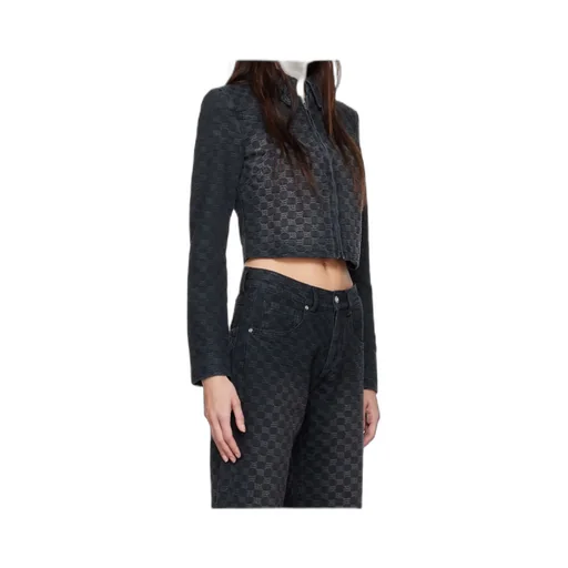 Jacquard Cropped Jacket