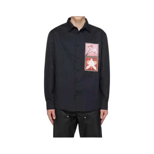 Long Sleeve Printed Shirt