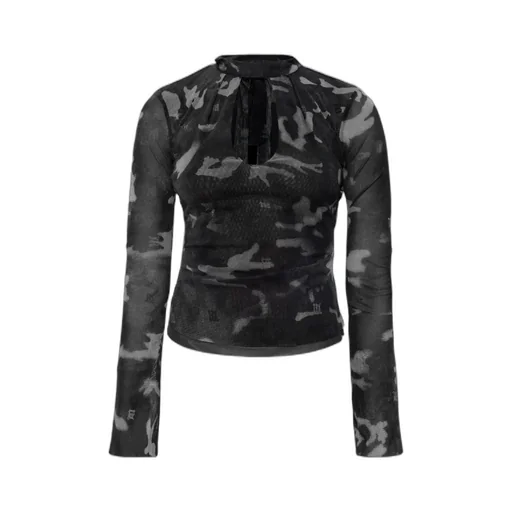 Transparent Printed Hoodie