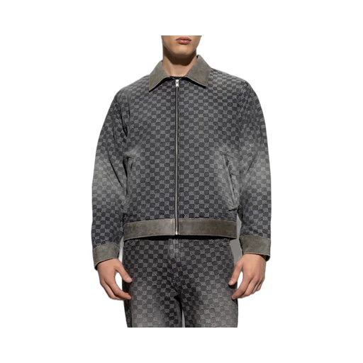 Letter Print Casual Jacket